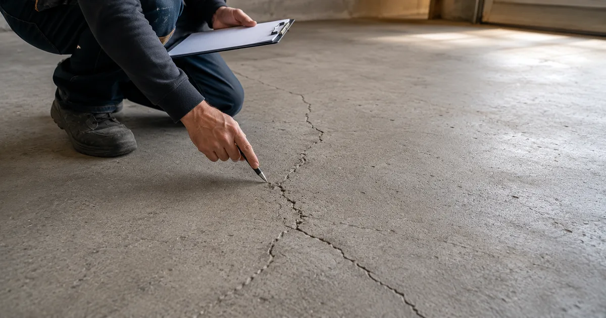 Waar moet je op letten bij betonvloer reparatie?